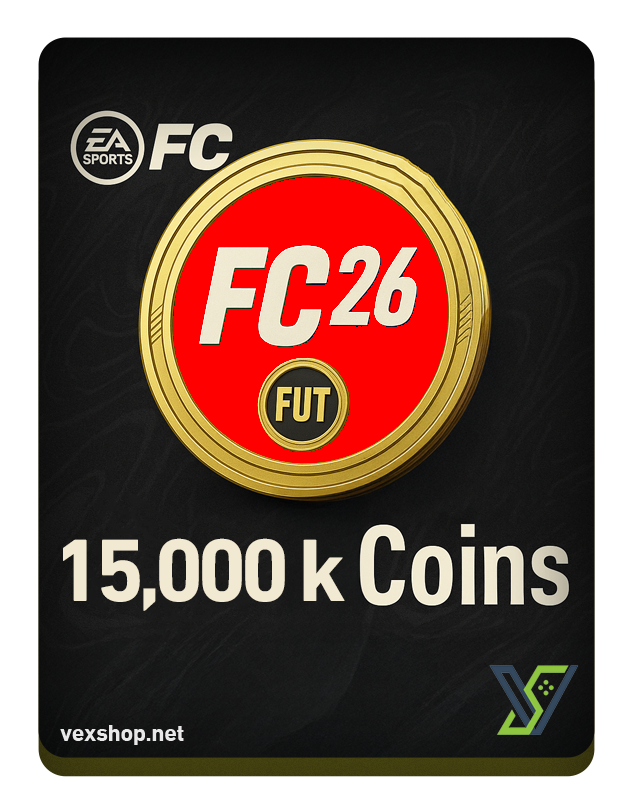  FC 26 Coins for PC (15M coins) 