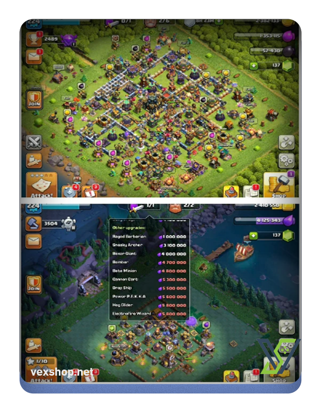  Buy Clash of Clans Town Hall 17 Account [Full Access] 