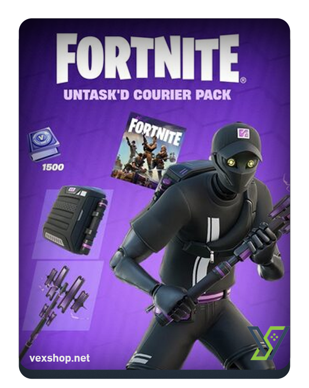  فورتنايت حزمة Untaskd Courier Pack [ مفتاح ] 