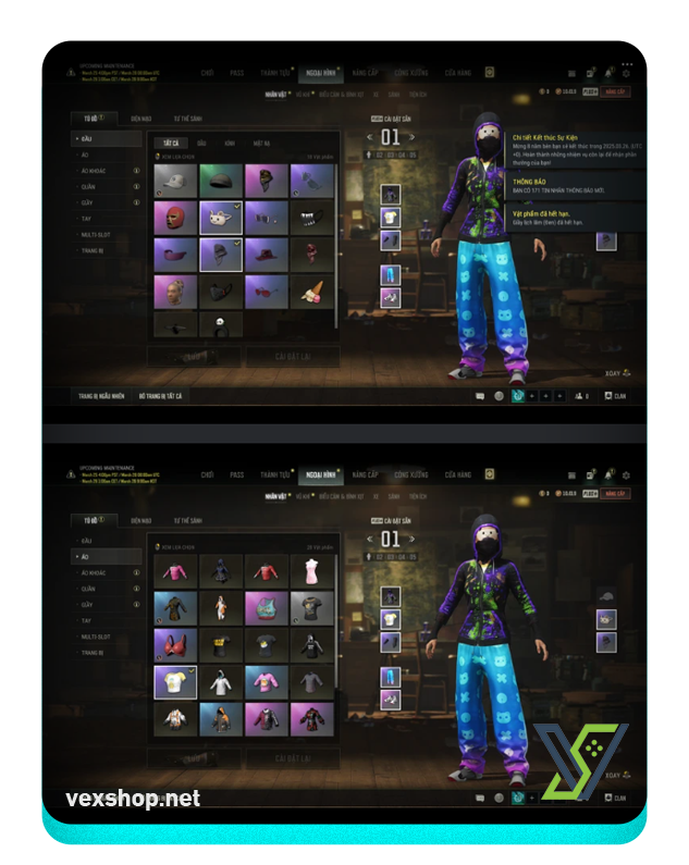  Buy PUBG MOBILE ❁ PUBGA212 ❁ Gobal ❁ AUG Neon Level 6 〖Killchat〗❁ Mini 14 Shawujing Level 2 [ full accsess ] 
