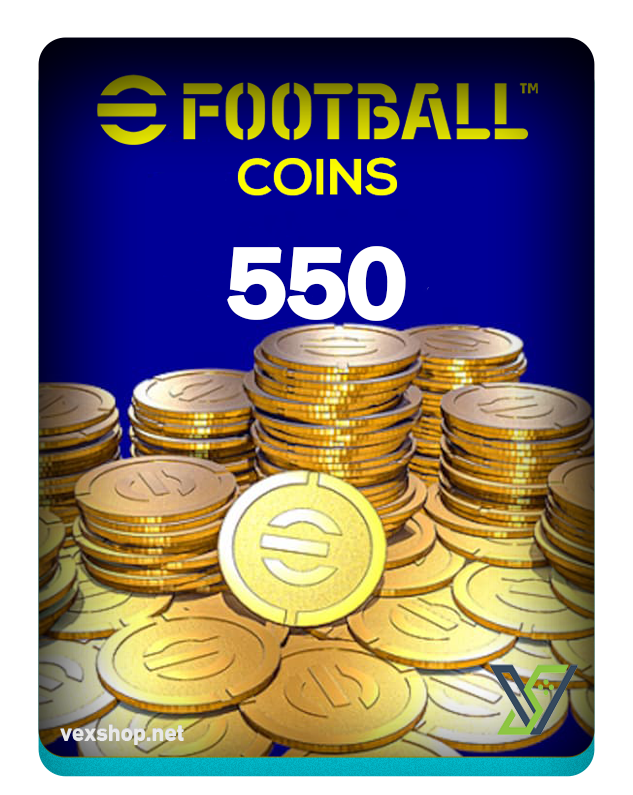 Top Up eFootBall Game worth 550 Coins 