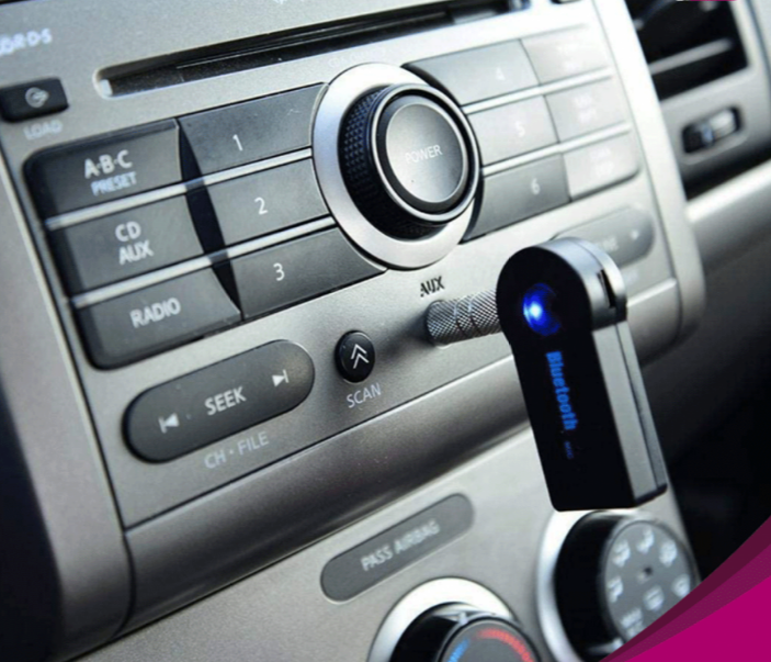  QuickSolution - Bluetooth AUX Connector for Car 