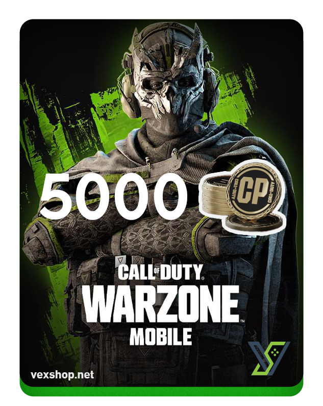  كول اوف ديوتي وارزون موبايل 5000 CP 