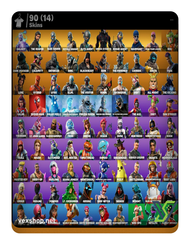  Buy Fortnite Account 90 skins OG STW | Galaxy [Full Access] 