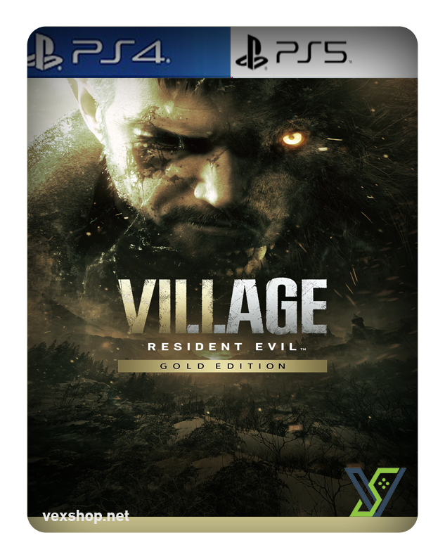  لعبة Resident Evil Village Gold Edition لمنصة سوني5/سوني4 