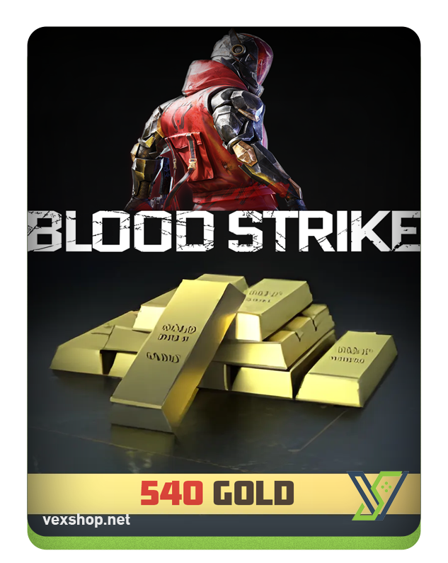  شحن بلود سترايك 540 Gold (عن طريق الحساب ) 