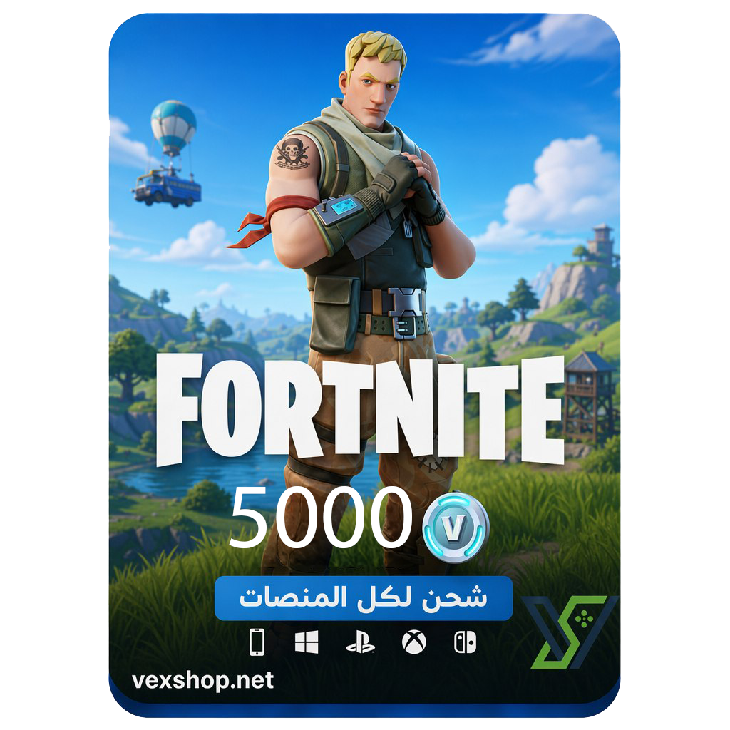  Top Up 5000 V-Bucks for Fortnite [Any Platform] 
