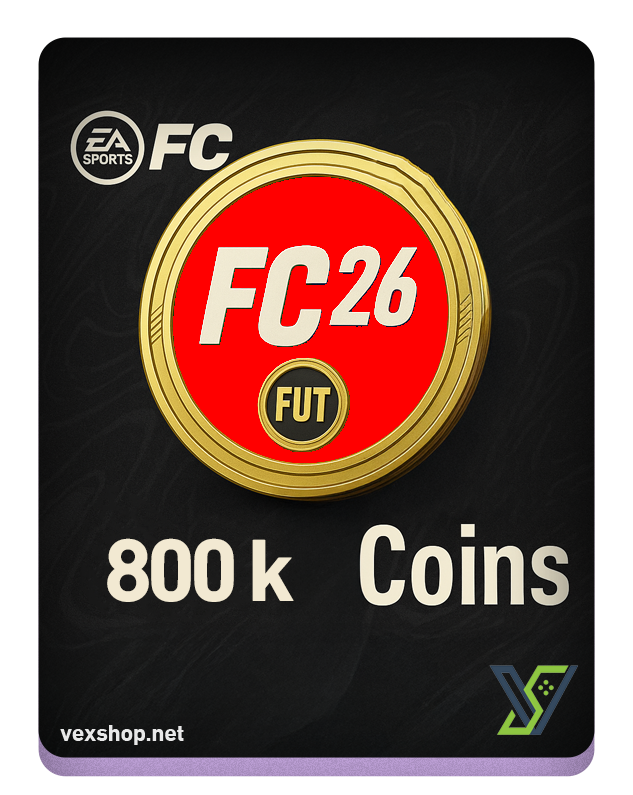  كوينز FC 26 للكمبيوتر الكمية ( 800 ألف كوينز ) 