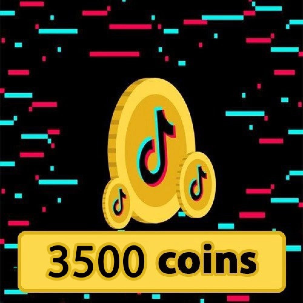 شراء كوينز تيك توك بقيمة 3500 كوينز 