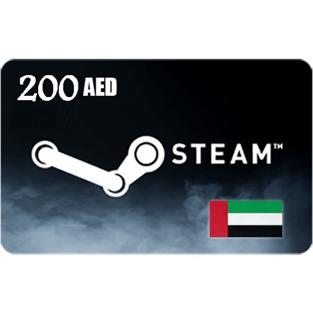  بطاقة شحن Steam بقيمة 200 درهم - اماراتي - [ مفتاح ] 