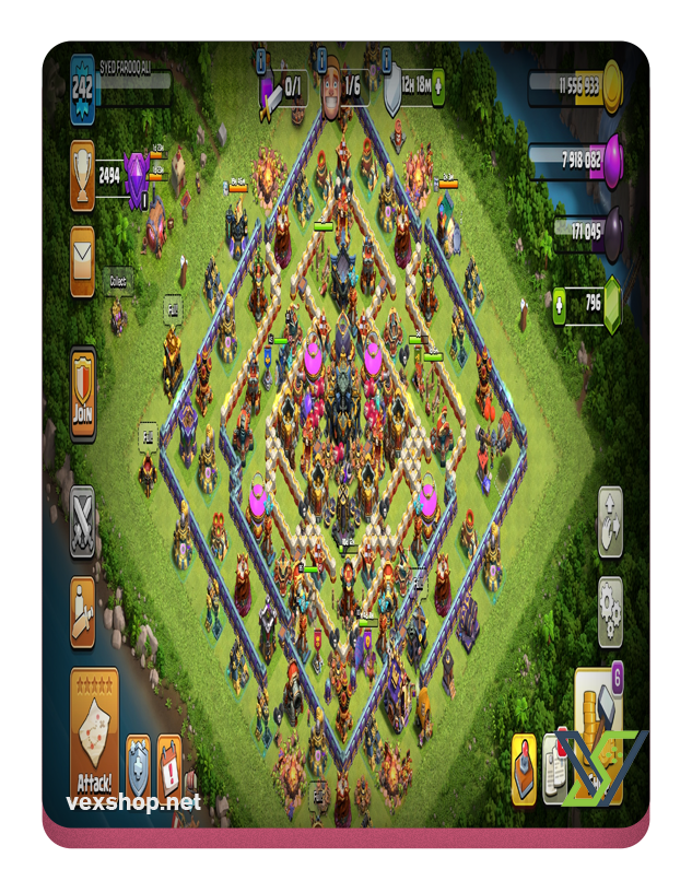  Buy Clash of Clans Town Hall 17 Account [Full Access] 