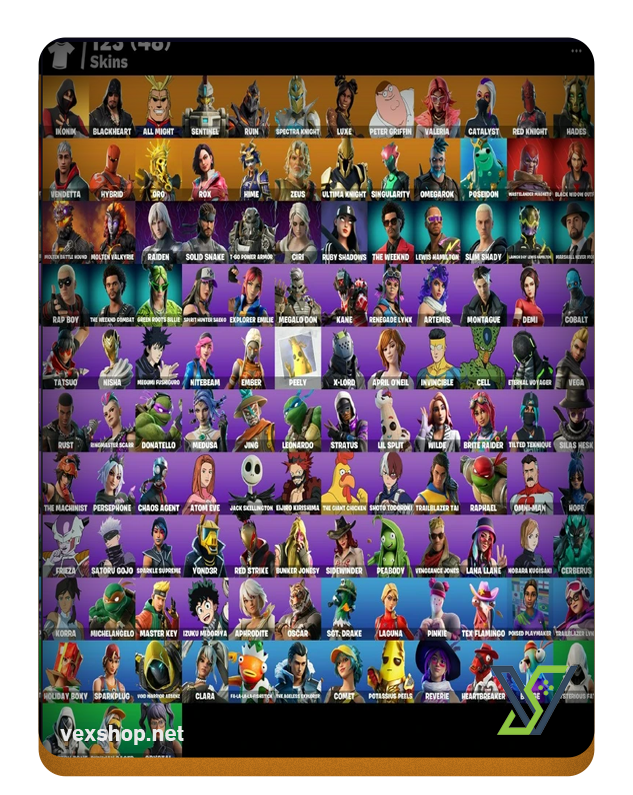  Buy Fortnite Account 123 SKINS IKONIK 