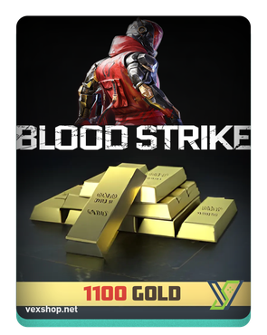  شحن بلود سترايك 1100 Gold (عن طريق الحساب ) 