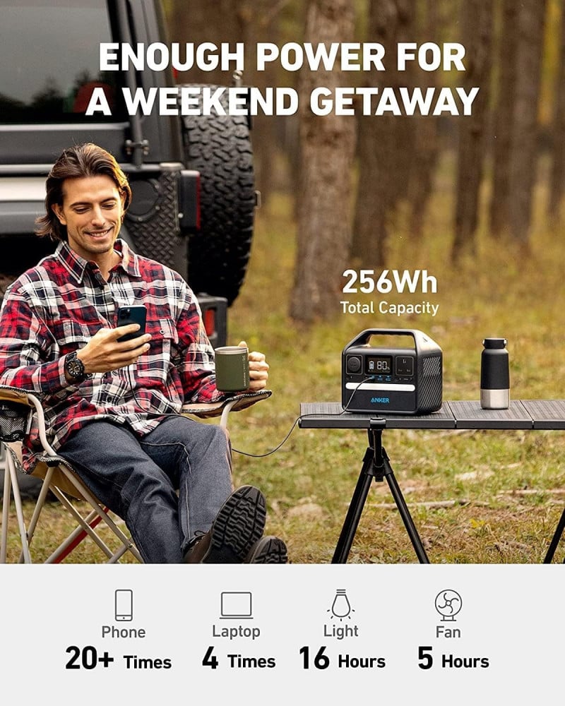  Anker 521 Power House Portable Battery with 256W Power 