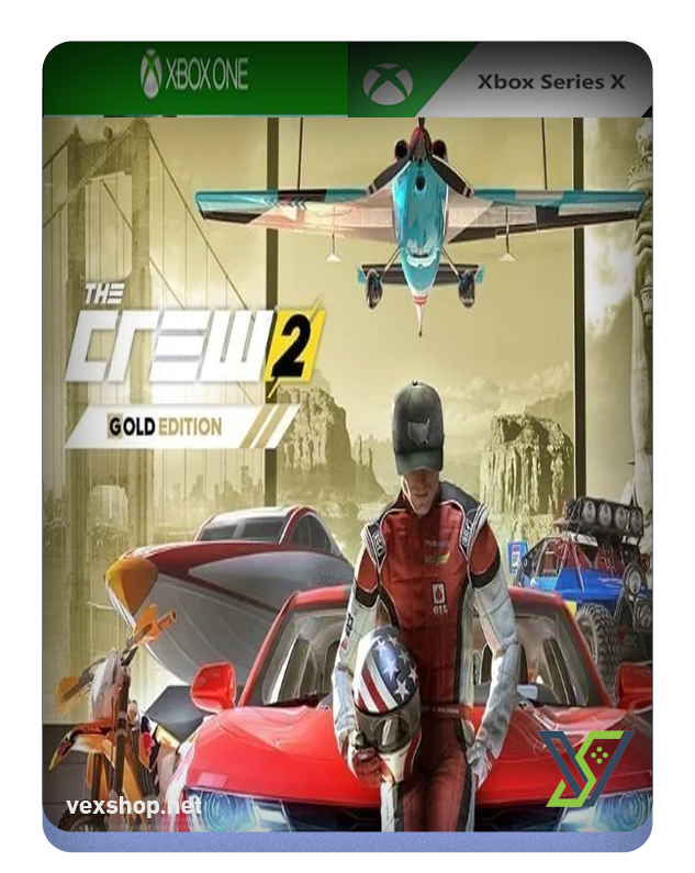  لعبة The Crew 2 Gold Edition للإكس بوكس ون/سيريس [ مفتاح ] 