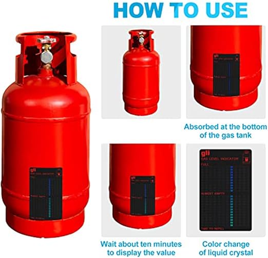  Propane Tank Gauge 0TO1 Magnetic Gas Level Indicator 