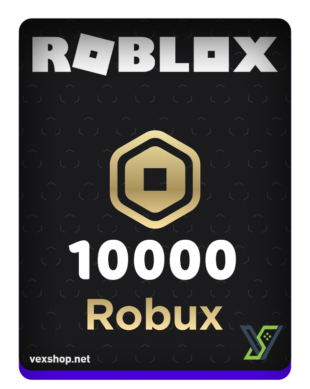  شحن لعبة Roblox بقيمة 10000 روبوكس [غير رسمي] 