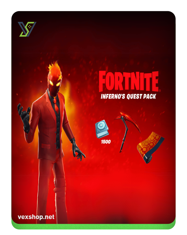  فورتنايت حزمة Inferno's Challenge Pack [ مفتاح ] 