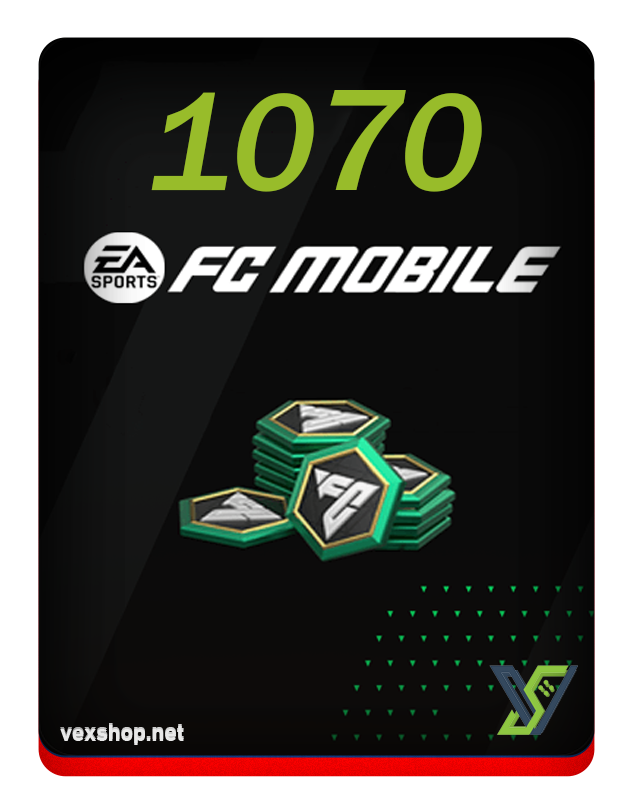  Top Up FIFA Mobile 1070 Points [via Account] 