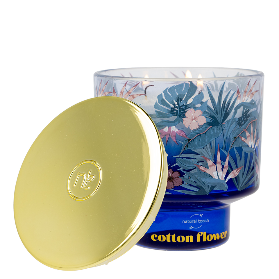  Cotton Flower Odor eliminating scented candle 350 g 