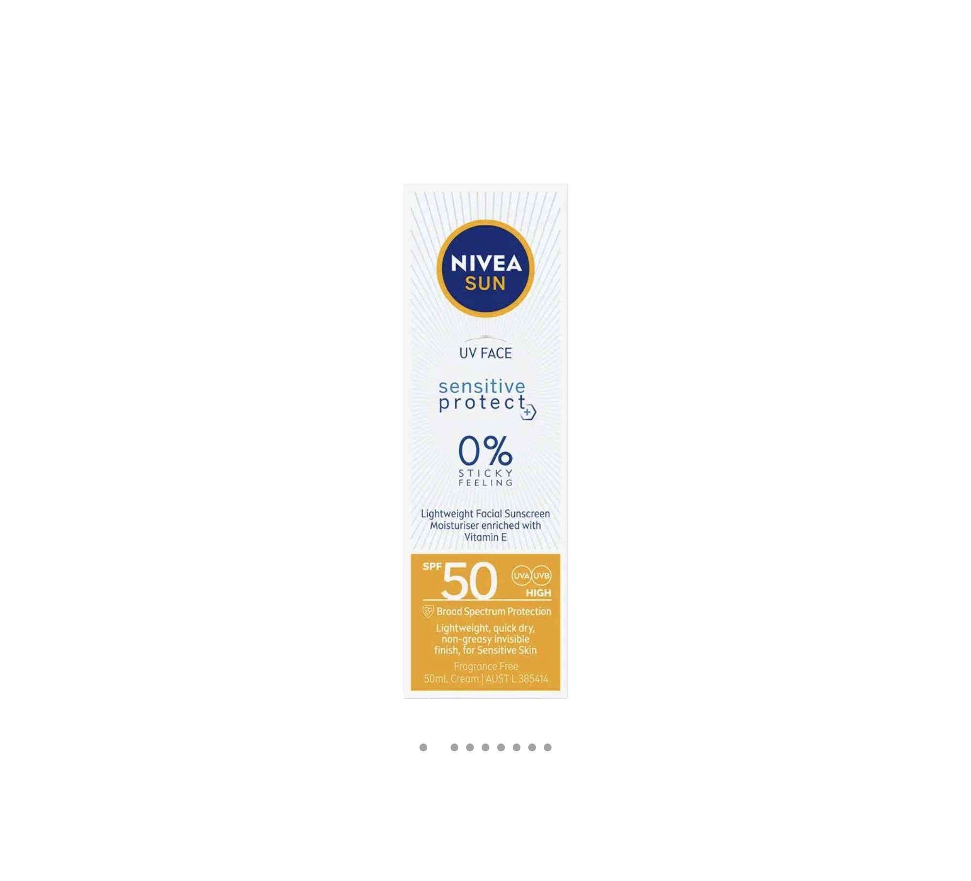  نيفيا صن يو في للوجه للبشرة الحساسة SPF 50 ‏50 مل 