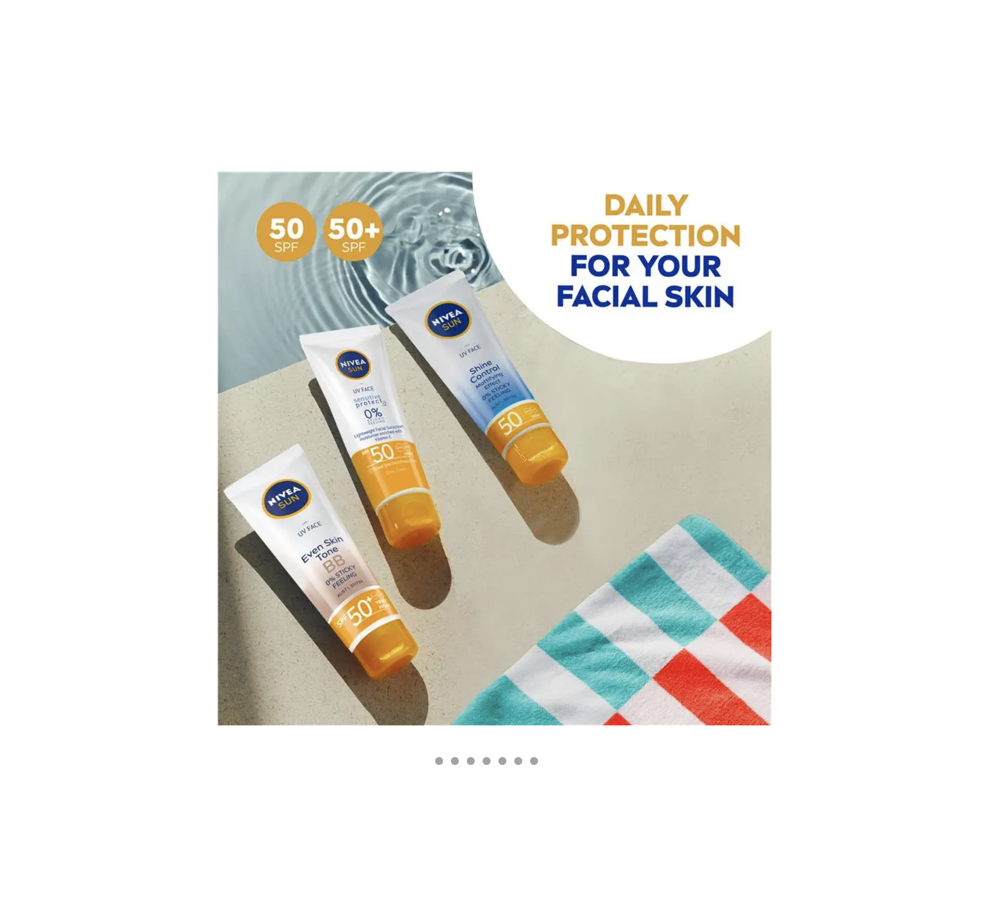  نيفيا صن يو في للوجه كريم التحكم باللمعان SPF 50+ ‏50 مل 