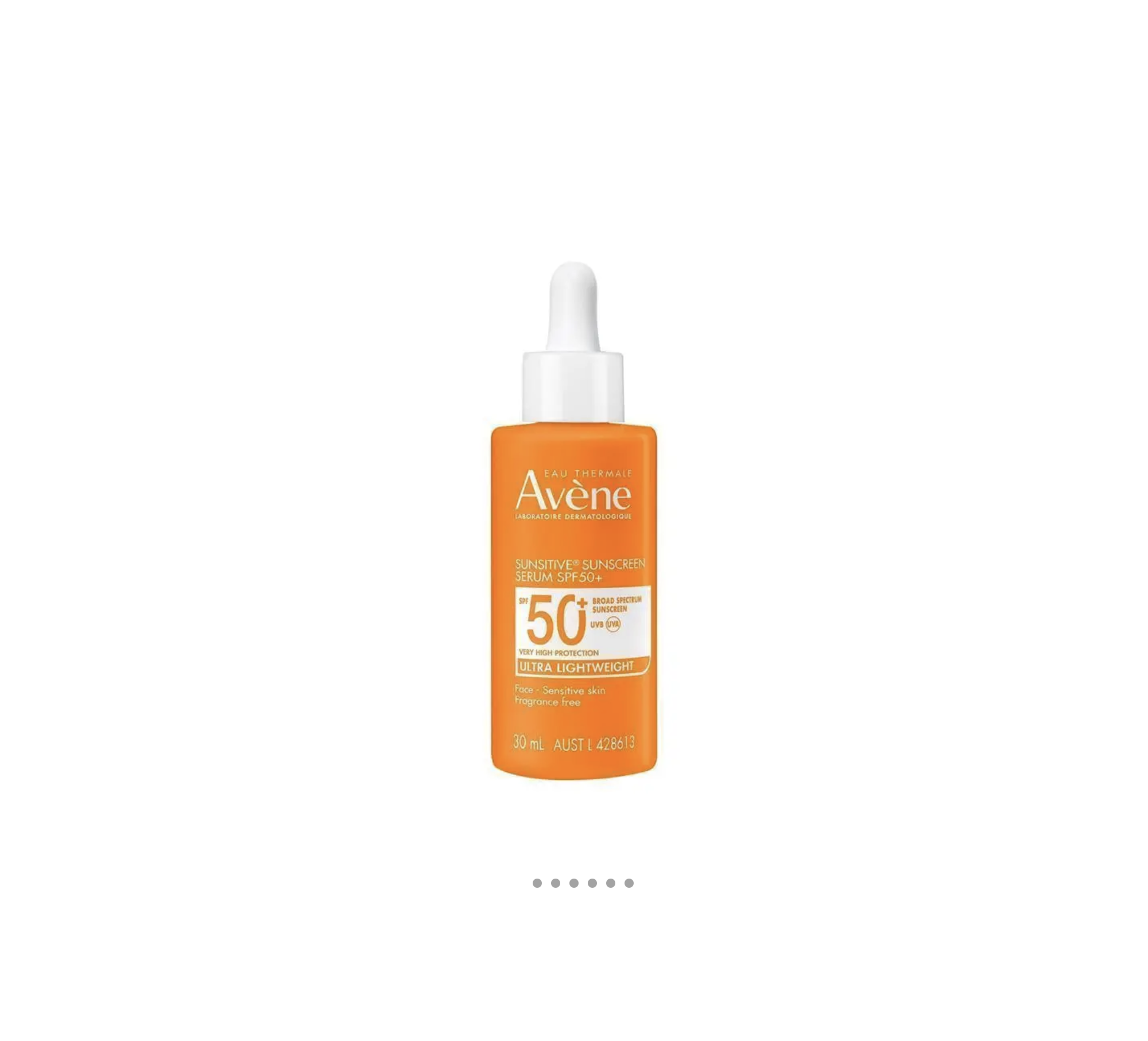  أفين سونسيتيف سيروم واقي شمس SPF 50+ للوجه 30 مل 