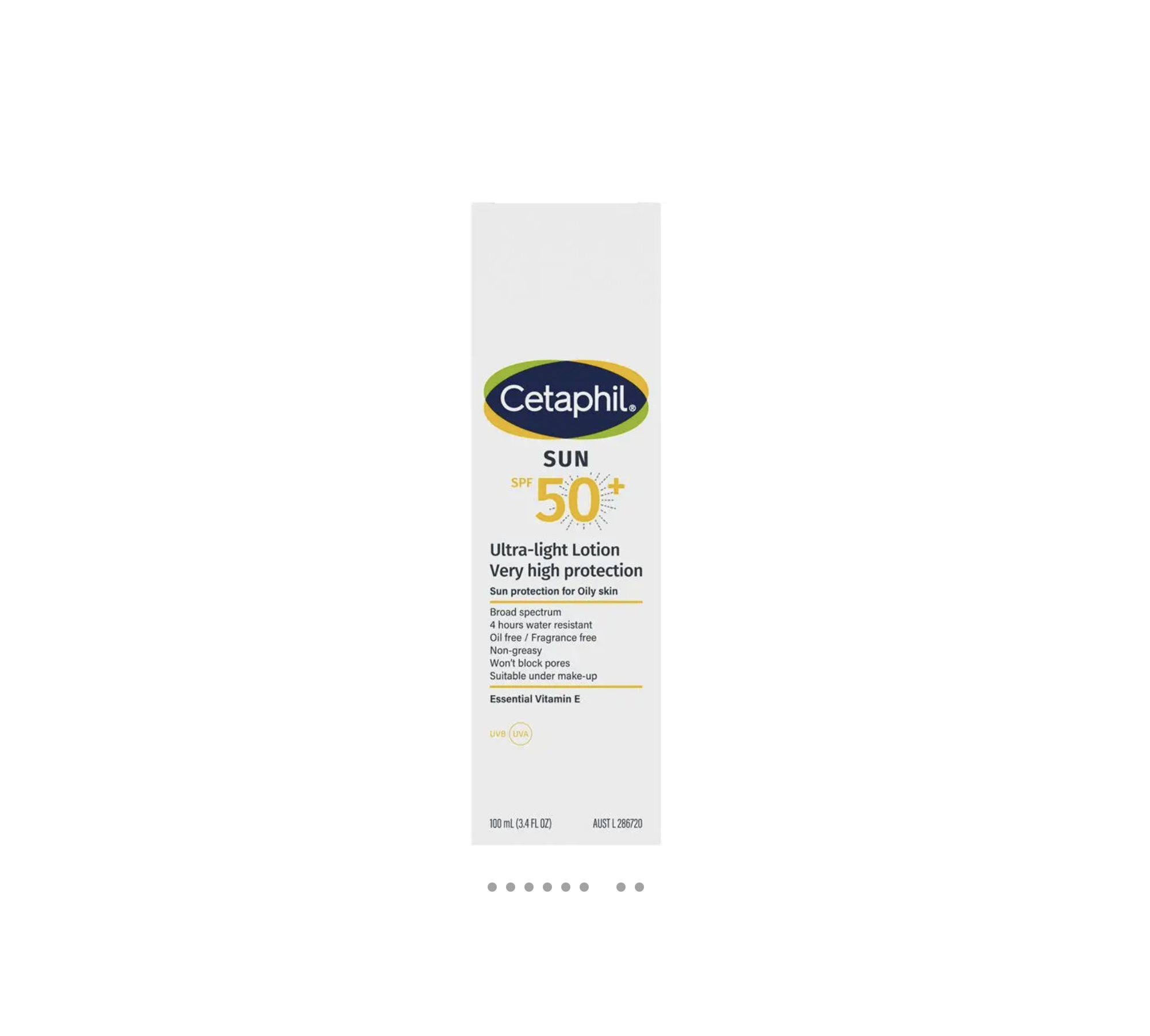  سيتافيل صن لوشن فائق الخفة SPF 50+ للوجه والجسم 100 مل 