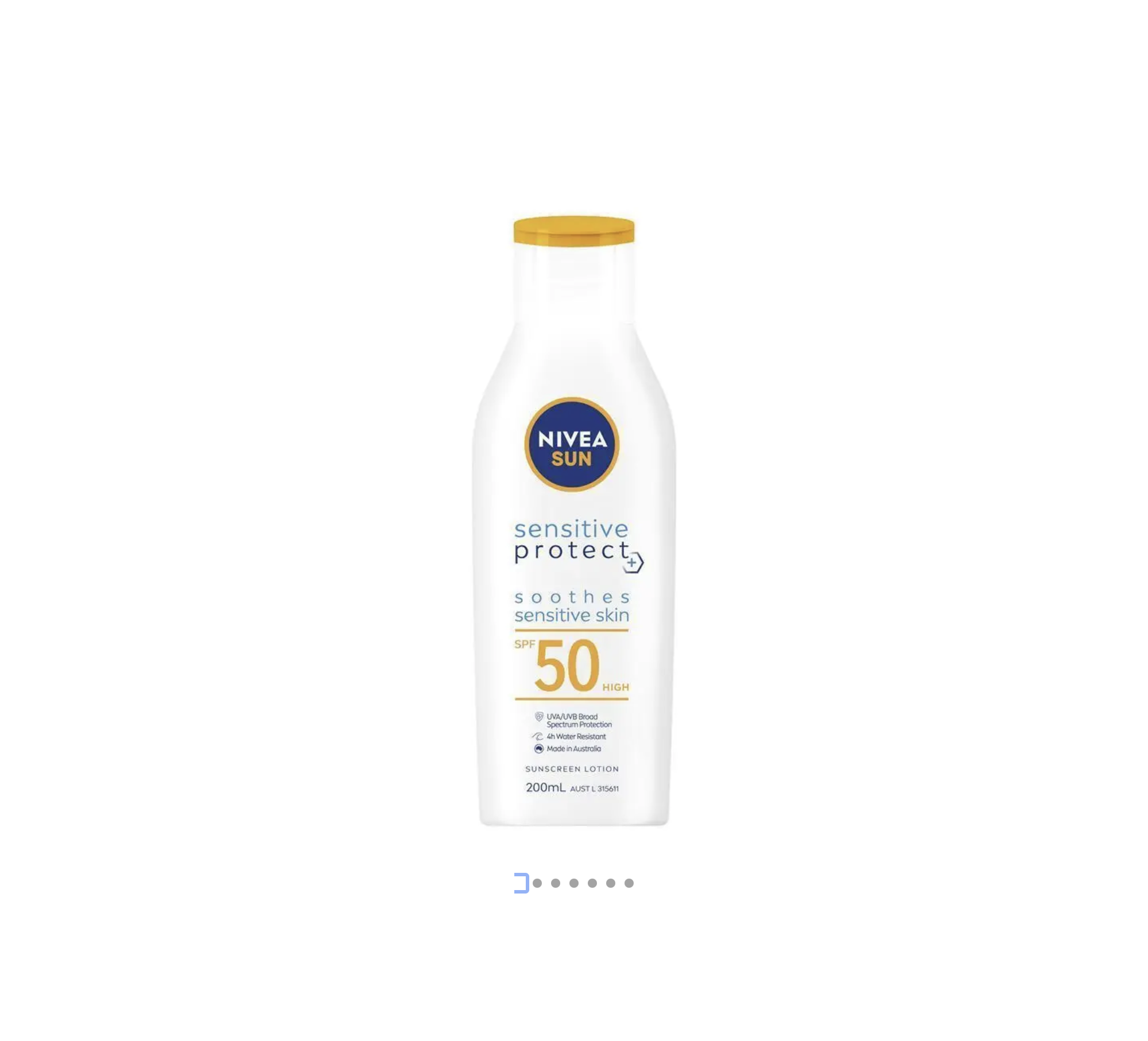  نيفيا صن سينسيتيف بروتكت لوشن واقي شمس SPF 50 للبشرة الحساسة 200 مل 