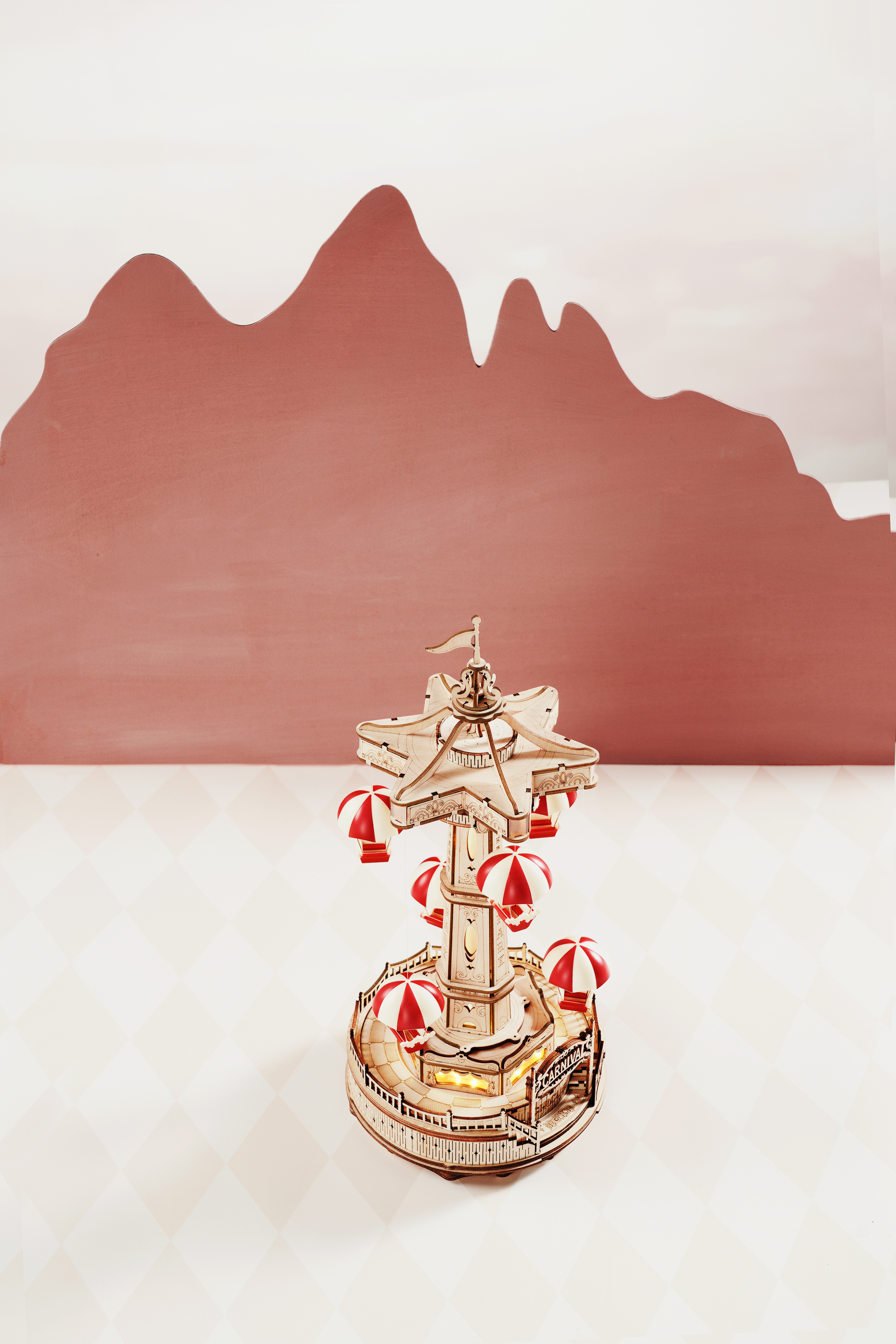 أفضل العاب تركيب خشبية شكل منطاد السعادة - متجر مخشب