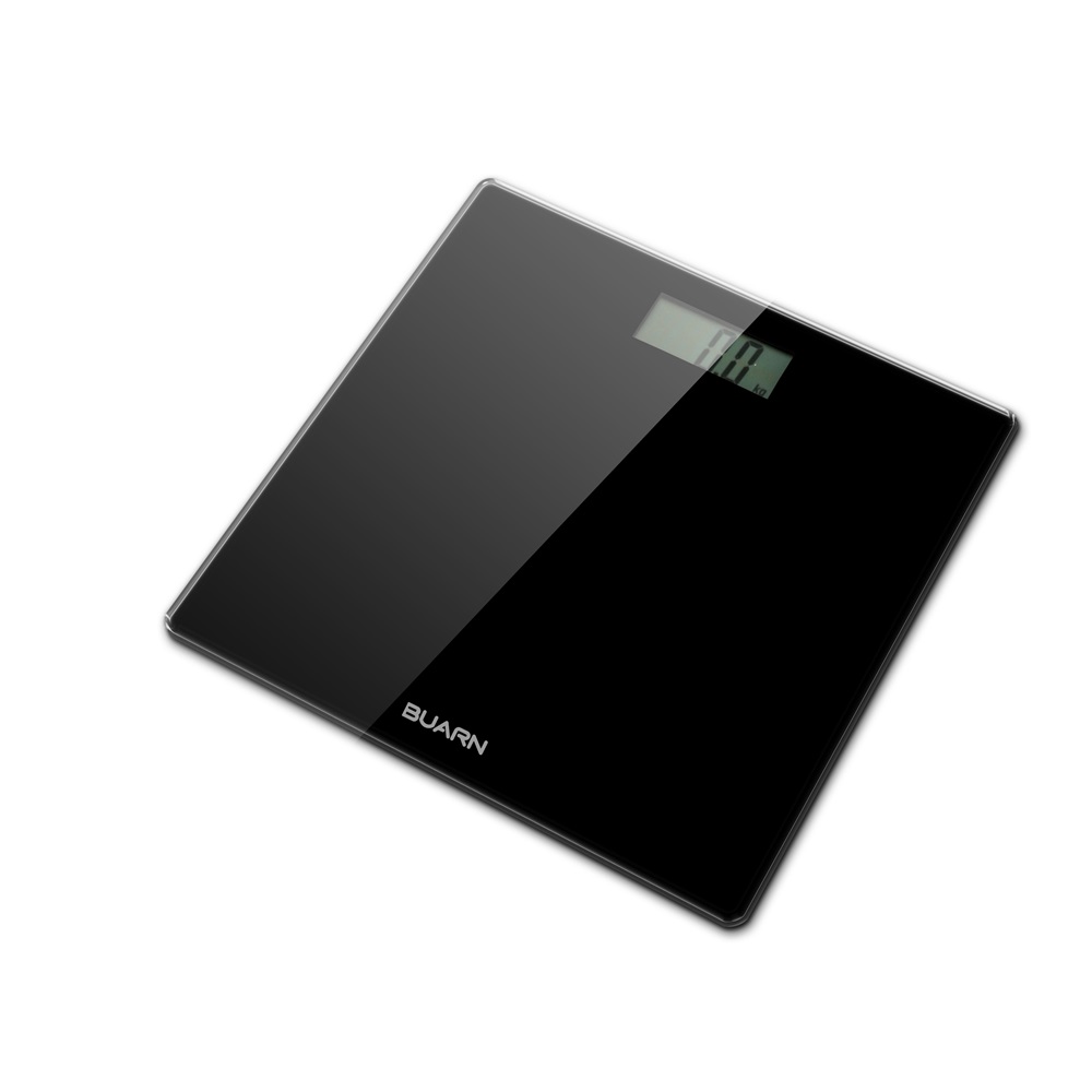  ميزان الجسم الرقمي بوارن بروفيشنال 180 كجم – BDC-T180A مع شاشة LCD سهلة القراءة، نظام حساس لقياس الإجهاد عالي الدقة، مؤشرات التحميل الزائد وعمر البطارية المنخفض، سطح من الزجاج الآمن بسمك 5 مم، وتدرج 0.1 كجم – ميزان دقيق، متين وأنيق للاستخدام في الحمام 