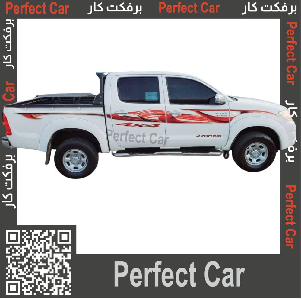 خط هايلكس 2010 سعودي  غمارتين دبل 4×4 وكالة 