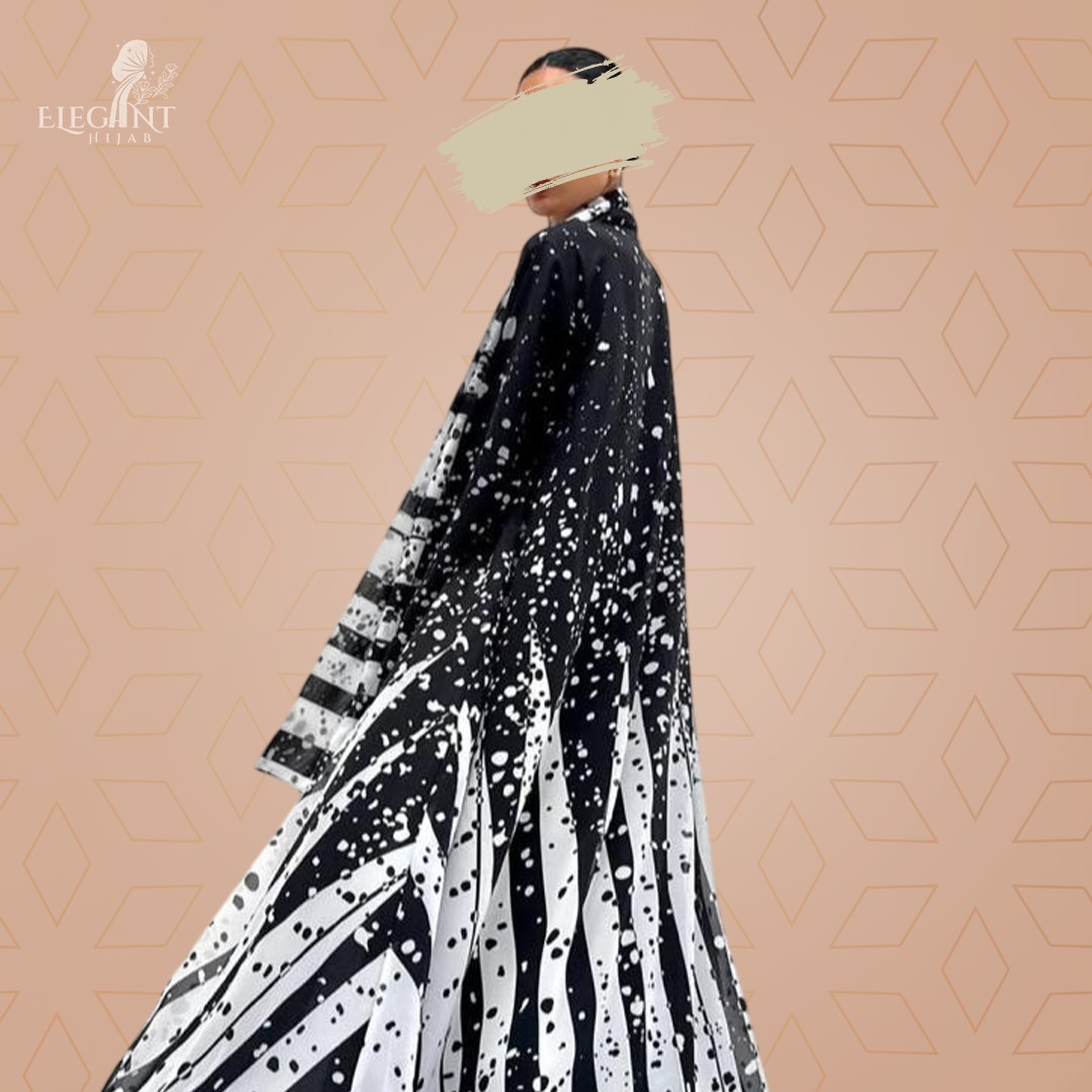 عباية عصرية بتصميم سبلاش