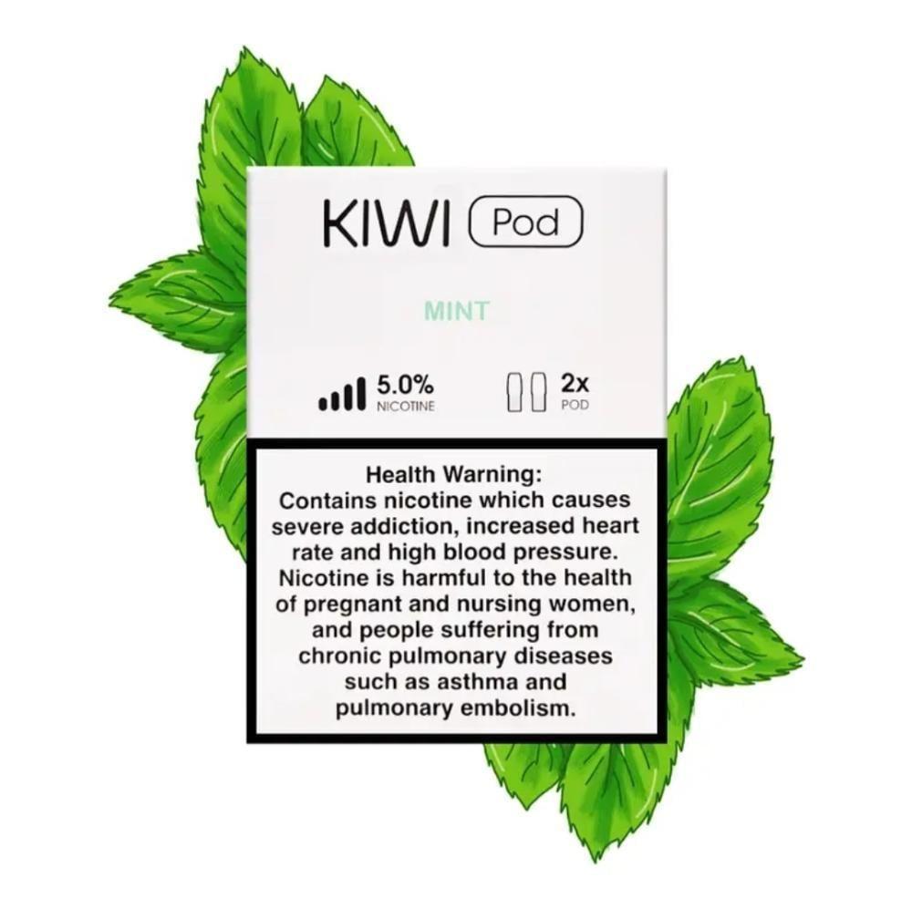 بود كيوي نكهة نعناع 50MG KIWI Prefilled Pod – MINT 50MG