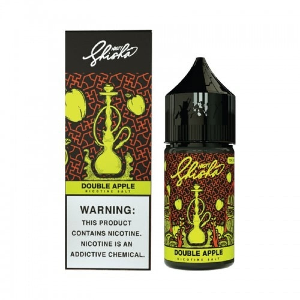 نكهة ناستي شيشة تفاحتين NASTY SHISHA DOUBLE APPLE 30 ML