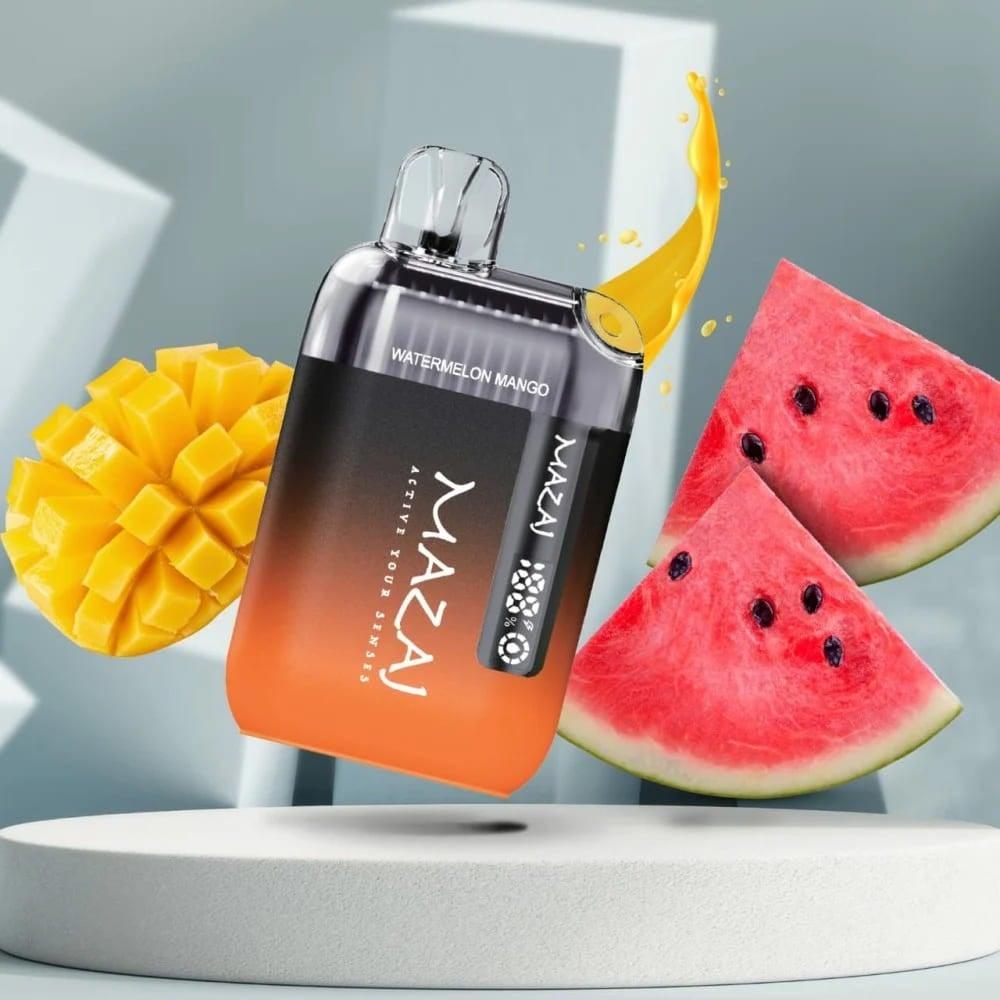 مزاج 9000 سحبة مكس واترميلون مانجو MAZAJ 9000 PUFFS WATERMELON MANGO