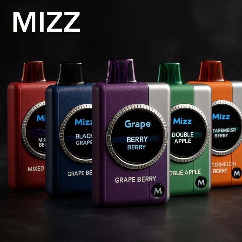 بودات مز ام ون 18000 موشة توت اسود كرز رمان MIZZ M1 POD 18000 PUFFS BL