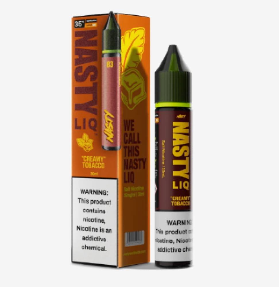 نكهة ناستي كريمة توباكو Nasty Liq Creamy Tobacco