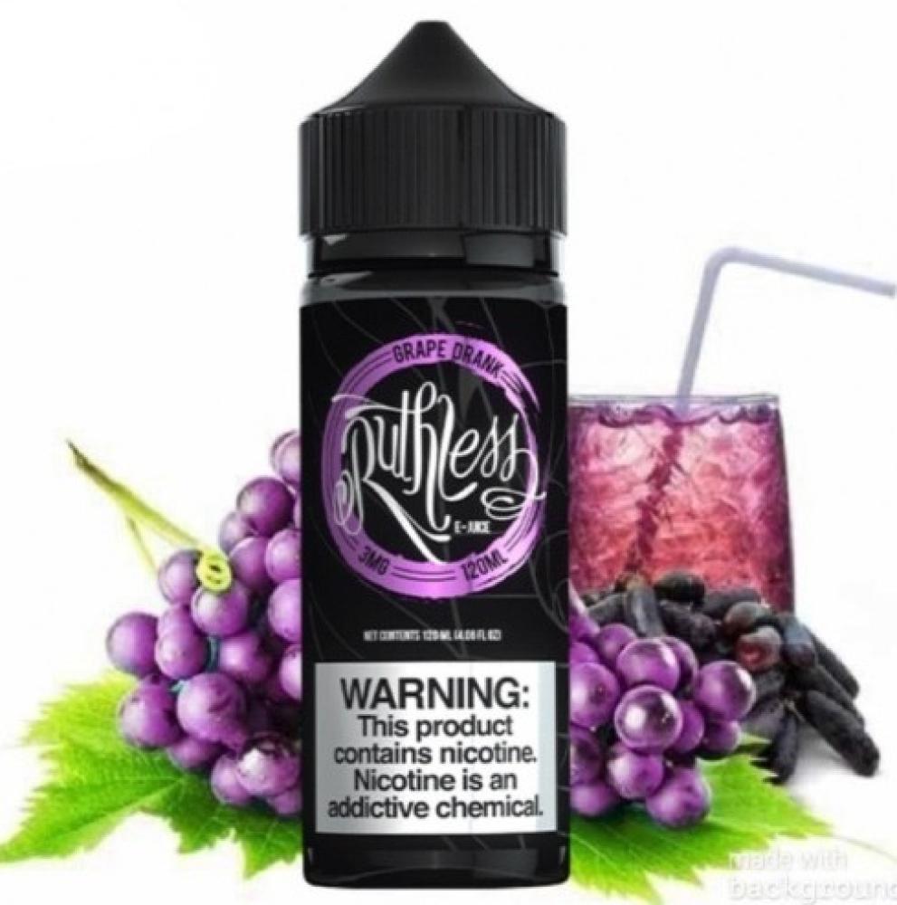 نكهة فيب روثلس عنب الشهيرة 120 مل Ruthless Grape Drank