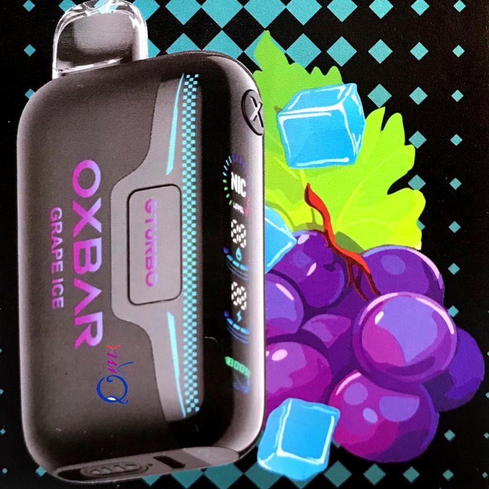 سحبة أوكس بار 36k سحبة عنب ايس OXBAR GTURBO 36000 PUFFS GRAPE Ice