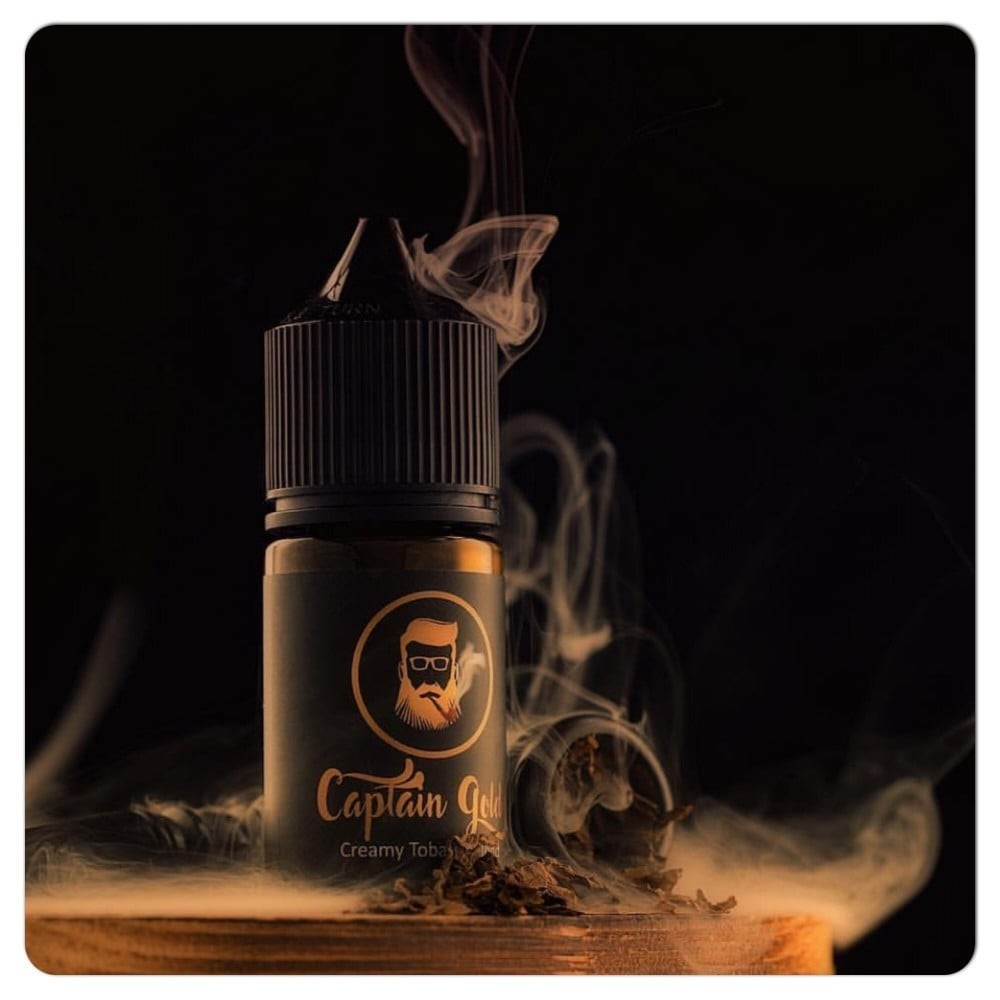 نكهة كابتن قولد توباكو وكريمه Captain gold Creamy Tobacco Blend