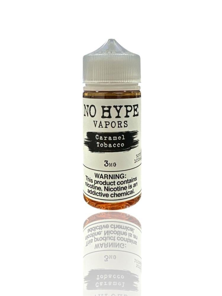 نكهة نوهايب كراميل توباكو فيب NO HYPE CARAMEL TOBACCO VAPE 120ملي