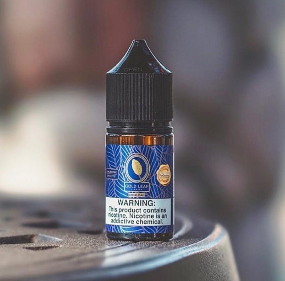 نكهة جولد ليف رويال اوك سولت الورقة الذهبية GOLD LEAF ROYAL OAK