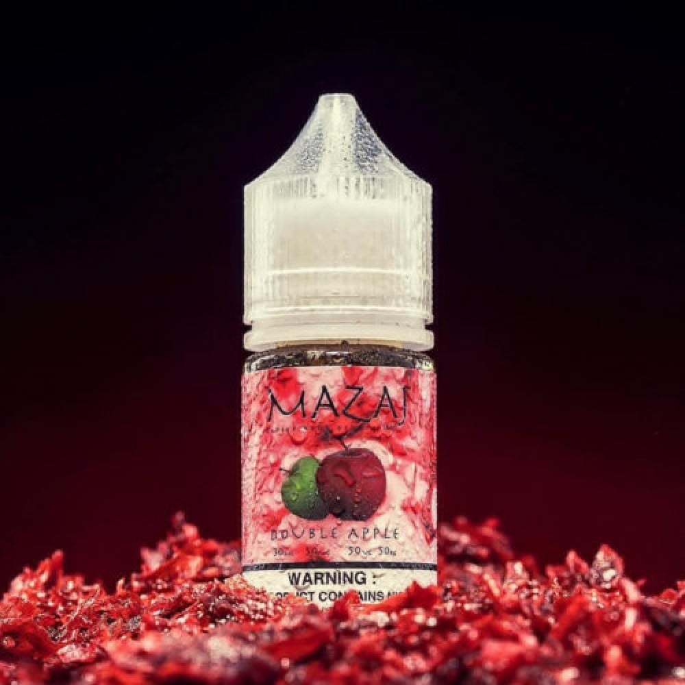 نكهة سولت مزاج معسل تفاحتين MAZAJ Double Apple