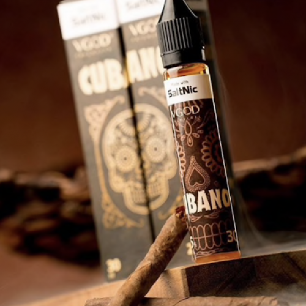 نكهة سولت السيجار الكوبي كوبانو الاكثر مبيعا بني Cubano VGOD Brown الب