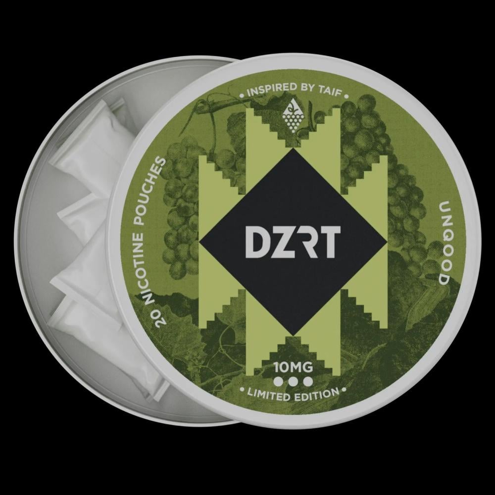 دزرت عنقود عنب اظرف نيكوتين DZRT Unqood Nicotine pouches
