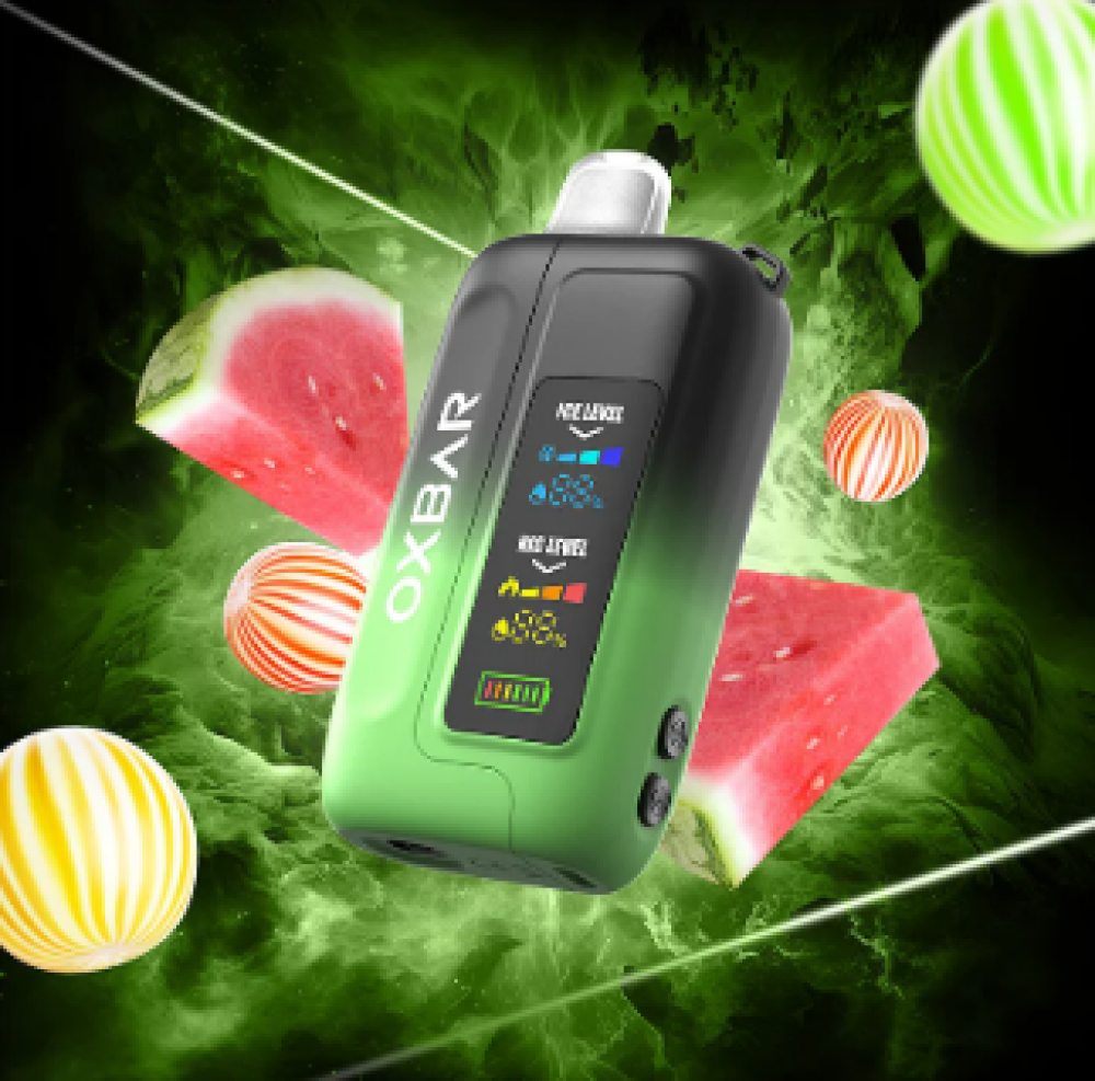 اوكس بار 30000 سحبة تحكم بالنيكوتين و البروده - Oxbar 30000 Puff
