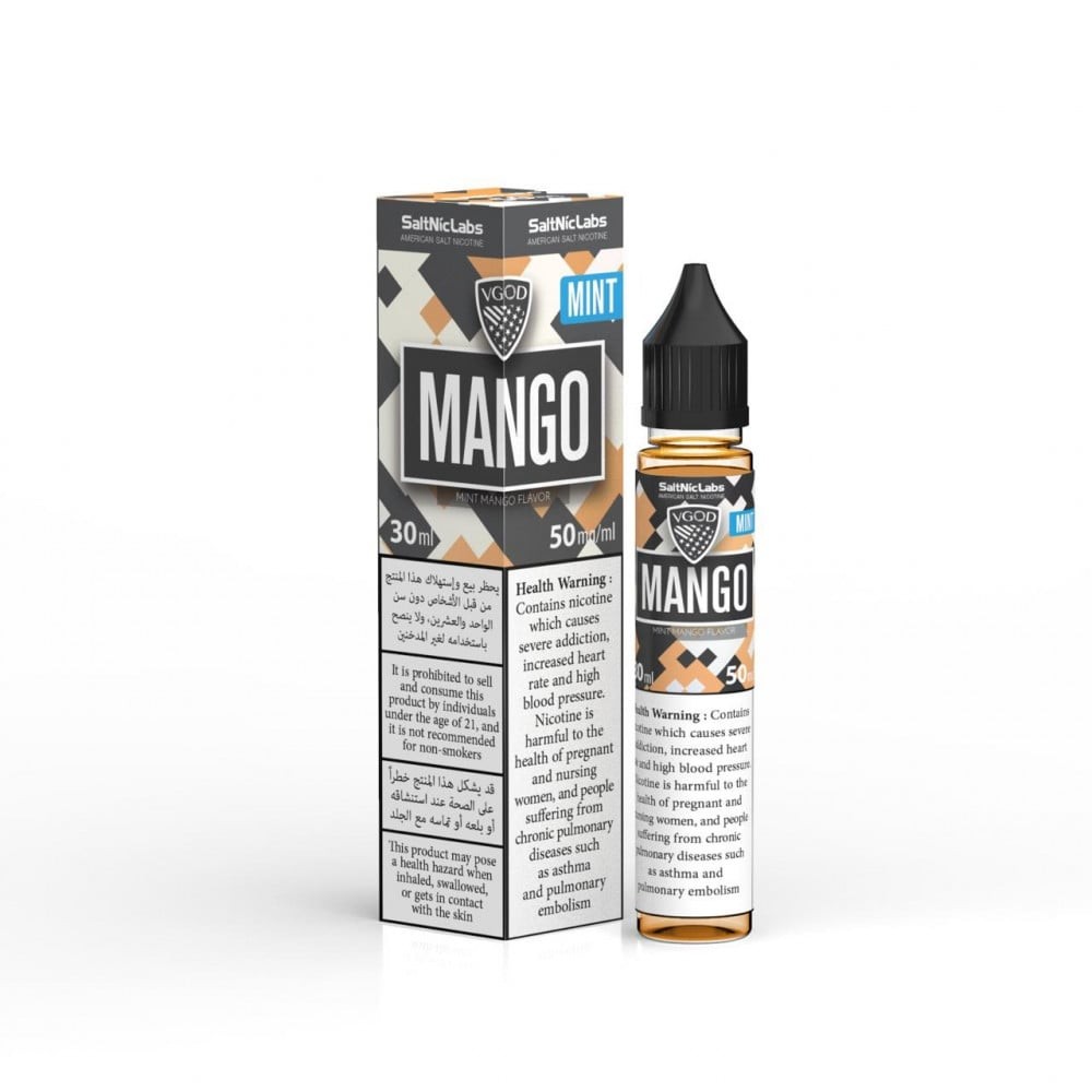نكهة سولت قنبلة المانجو البارد Bomb Mango VGOD ICED