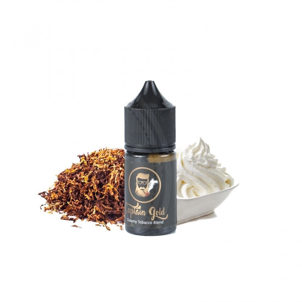 نكهة كابتن قولد توباكو وكريمه Captain gold Creamy Tobacco Blend