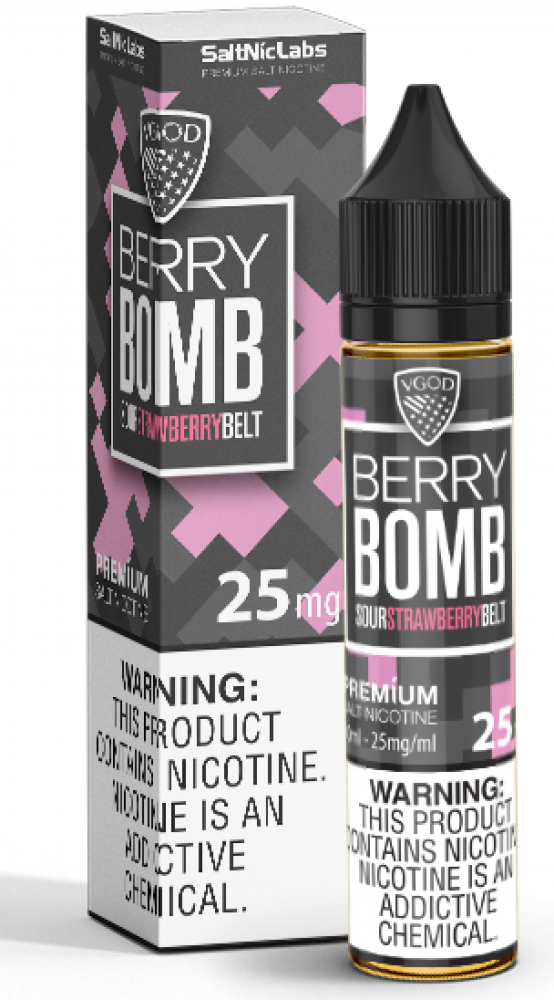 نكهة سولت فيقود قنبلة الفراولة Bomb Berry Strawberry VGOD